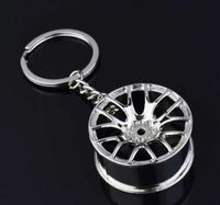 Wholesale wheel hub Key ring Men Women fashion key chains jewelry New Schlüsselbund Bag Accessories top quality Drop Shipping