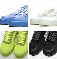 Wholesale With Box Blue White Men Moma MCA Casual Shoes ReMd etallic Silver Volt Low Black And Green One Offs Casual Designer Shoes US5