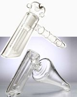 Wholesale Helix mini Hand Smoking pipe with diffuse downstem glass bongs bubbler water pipe dab rig shisha hookahs
