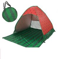 Wholesale Beach Tent Pop Up Beach Tents watermelon Quick Sun Shelter Folding Garden Furniture Outdoor Camping Tent KKA7009