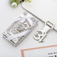 Wholesale 100PCS th Bottle Opener th Year Anniversary Keepsake th Birthday Favors Giveaways Party Gifts Ideas Beer Cap Opener SN3345