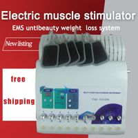 Wholesale Professional fitness Electric Muscle Stimulator ems slimming machine we0ight loss electrotherapy equipment Improve the cervical spine