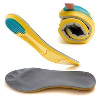 Wholesale EVA Elastic Shoe Insoles Men Women Memory Foam Breathable Sports Function Insoles Sport Insert Heel Cushion Pad Cuttable