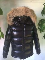 Wholesale Top quality Brand Winter Men Down Jacket White Goose Down Coat Hooded Real Fur Trim Hood mens Clothing Man Down Parkas