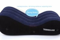 Wholesale Toughage Portable Inflatable Luxury pillow chair Adult Sex Bed Helpful Adult Sex Sofa Pad Adult Sex Fun Furniture