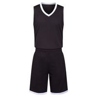 plain black jersey basketball