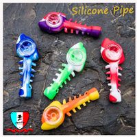 Wholesale Fish Skeleton Silicone Pipe Acrylic Mask Bong Smoking Accessories Curved and Straight Tube Bong Color Avaiable Fits Standard Masks Also Sell Mask