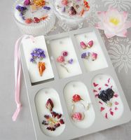 Wholesale DIY Aromatherapy Wax Silicone Mold Super Popular Personalized Gifts Flower Ornaments Wax Mold Soap Candle Mold DIY Clay Crafts