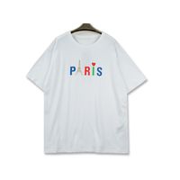 Wholesale Men Stylist T Shirt New Arrival Paris Men Women High Quality Letter Print Casual Short Sleeve Fashion Mens Tees