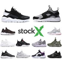 nike air huarache mujer plata