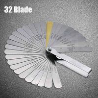 Wholesale zhuangqiao blades feeler gauge metric gap filler mm thickness gage tool for motorcycle valve measurement