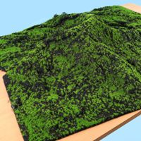 Wholesale Artificial lawn garden decoration cm cm simulation moss lawn artificial green plant wall grass green plant scene display false moss