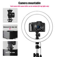 Wholesale 360 degree rotating head selfie stick fill light beauty led ring tripod ring light other mobile phone accessories stand bracket
