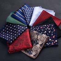Wholesale Assorted Mens Pocket Squares Hankies Hanky Handkerchief Large Size Accessory Neckties Ties YD0189
