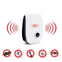 Wholesale gadget Electronic Ultrasonic Healthy Rechargeble Anti Mosquito Insect Pest Reject Mouse Repellent Repeller Practical Home