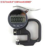 Thickness Gauge Digital Dial indicator Gauge Dial for Steel Pipe Aluminum Tube Thickness Thickness Measurement 0.001mm Thickness Gauge Digital Dial indicator Gauge Dial for Steel Pipe Aluminum Tube Thickness Thickness Measurement 0.001mm