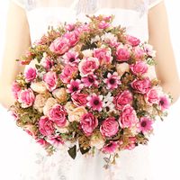 Red Rose Wedding Bouquet Crystals Online Shopping Red Rose