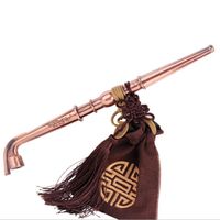 Wholesale Copper Hammer Type Pipe Tobacco Fixture Can Filter Straight Creative Dry Tobacco Rod