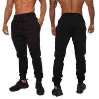 Wholesale Mens Joggers Casual Pants Fitness Male Sportswear Tracksuit Bottoms Skinny Sweatpants Trousers Black Gym Jogging Track Pants