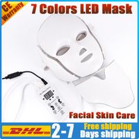 Wholesale pdt therapy led facial mask red light therapy mask skin rejuvenation face care anti aging wrinkle acne treatment home use spa beauty machine