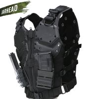 Wholesale New Tactical Vest Multi functional Tactical Body Armor Outdoor Airsoft Paintball Training CS Protection Equipment Molle Vests T200610