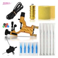 Wholesale Dragonfly Rotary Tattoo Machine Shader Liner Assorted Tatoo Motor Gun Kits Supply For Artists Permanent Make Up
