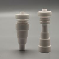 Wholesale Domeless Ceramic Nail mm mm mm in Chinese Ceramics Banger Nail for Vaporizer Vaping Ceramic Naills Smoking Bong Dab Tool