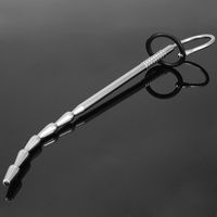 Wholesale Male Urethral Blockage Stainless Steel Penis Stimulate BDSM Chastity Sex Toys Beaded Prince Wand Urethra Stretching Urethral Sounds