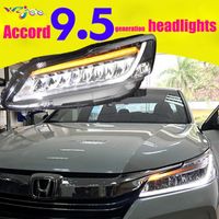 2st Modell Led Scheinwerfer Fur Honda Accord 9 5 Generation 2016 Accord Scheinwerfer Drl Linse Mit Doppellicht Led Scheinwerfer