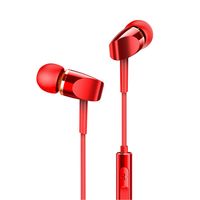 Wholesale JOYROOM JR E209 Wired Earphone In Ear Earbud Metal Stereo Headset with Mic and Volume Control mm Audio Plug Headphone for iphone Samsung