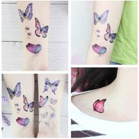 Poignet De Tatouage Papillon Distributeurs En Gros En Ligne