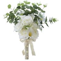 Bouquet De Mariée Rose Lys Calla Distributeurs En Gros En