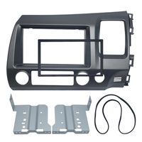 Wholesale Car DVD CD Radio Audio Fascia Panel Frame Adaptor Fitting Kit For Honda CIVIC RHD DIN Stereo Plate Frame Installation Kit