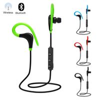 Wholesale Wireless Bluetooth Earphone Cordless Headphone with Mic Running Sports Portable Neckband Headsets for ios Andriod Mobile Phone
