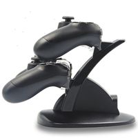 Wholesale USB Charging LED Dual Charger Dock Mount Stand For PlayStation PS4 Xbox One Gaming Wireless Bluetooth Controller With Retail Box Best DHL