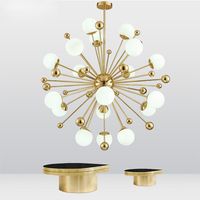 Modern LED Ceiling Chandelier Lighting Living Room Bedroom Chandeliers Creative Home Lighting Fixtures AC110V220V Clear Glass Pendant Light Glass Modern LED Ceiling Chandelier Lighting Living Room Bedroom Chandeliers Creative Home Lighting Fixtures AC110V220V Clear Glass Pendant Light Glass