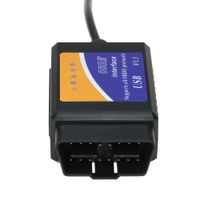 Wholesale Freeshipping USB Auto Scanner V1 ELM327 OBD2 CAN BUS Diagnostic Interface Scanneur