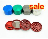 Wholesale Hot New mm Big Metal Grinder for Tobacco Pepper Hand Grinding Smoking pipe Grinder Mill Crusher