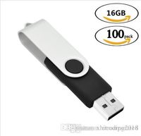 Wholesale Black Bulk Rotating USB Flash Drives Thumb Pen Drive MB GB Memory Sticks Thumb Storage for Computer Laptop Macbook Tablet