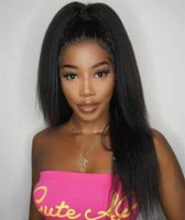 Human Hair Straight Drawstring Ponytail Nz Buy New Human Hair