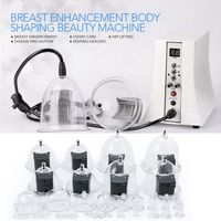 Wholesale 35 Cups Vacuum Massage Therapy Body Shaping Breast Enlargement Pump Lifting Butt Buttocks Enhancer Massager Bust Cup Slimming Beauty Machine