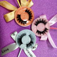 Wholesale Hot Selling Seashine Pairs OEM Private Logo D Real Mink Lollipop Full Strip Eyelashes Factory Hand Made Price