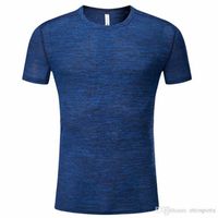 Wholesale Men Sport Tennis Shirt Outdoor Clothing Kit Running T shirt Sportswear Table Badminton Soccer Jerseys Quick Dry Fitness Clothes