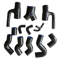 Wholesale Car Parts Cooling Systems Silicone Radiator Hose Kit FOR Audi A4 S4 RS4 A6 B5 C5 L Bi Turbo Red Blue Black