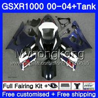 Wholesale Tank For SUZUKI GSX R1000 GSXR1000 Factory blue HM GSXR K2 GSX R1000 K3 GSXR Fairing