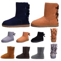 2019 botas clásicas para mujer de Australia para mujer, botas altas para nieve, botas de invierno, rojo, amarillo, plateado, botas brillantes, zapatos 2019 botas clásicas para mujer de Australia para mujer, botas altas para nieve, botas de invierno, rojo, amarillo, plateado, botas brillantes, zapatos