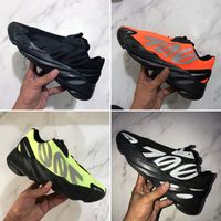 Wholesale Top Quality Running Shoes MNVN Wave Runner Reflective Orange Green Triple Black M Material Men Women Sport Sneakers With Box