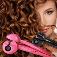 Wholesale 2019 NEW Fully automatic Hair Curling Irons Snail coil electric curler and curler salon roller Electric Hot Air Curling Iron comb