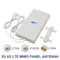 Wholesale 700 mhz dbi g g Lte Antenna Mobile Antenna SMA CRC9 TS9 Male Connector Bo oster Mimo Panel Antenna Meters