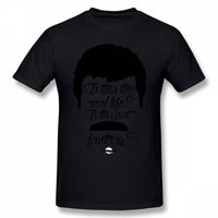Wholesale Queen Band T Shirt Rock Bohemian Rhapsody T Shirt Letter Print Graphic Tee Shirt Summer Short Sleeve TShirts New Size S XL